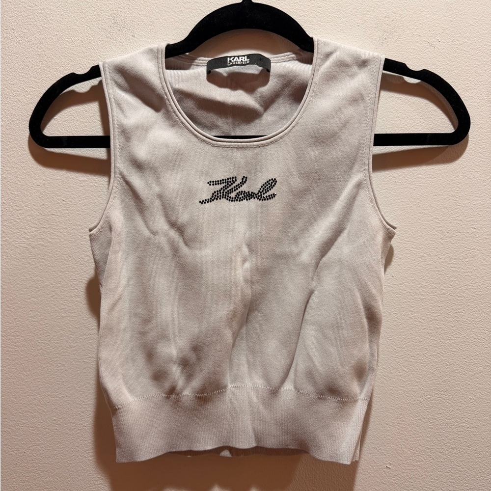 Karl Lagerfeld Sleeveless Tank Top